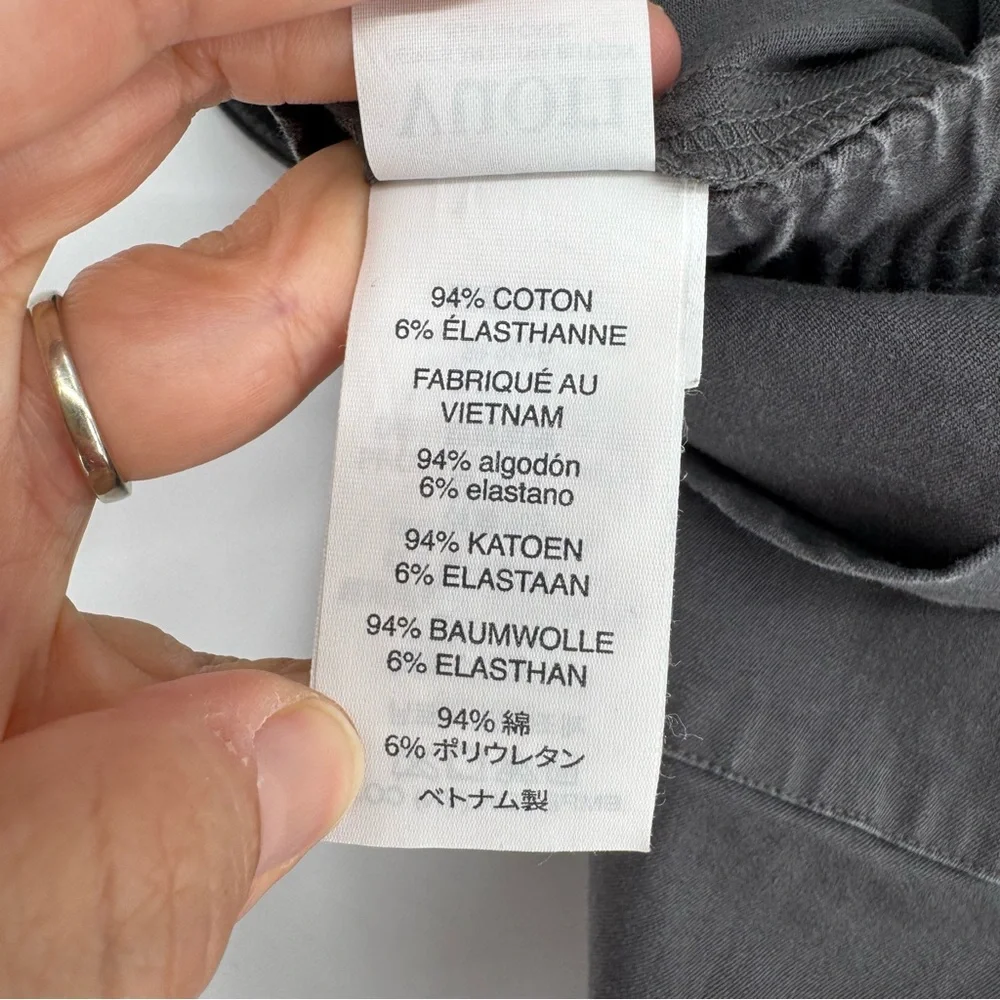 Vuori All Ways Elastic Waist Pant Grey Size M‎ Outdoor Athleisure Sporty Dressy
